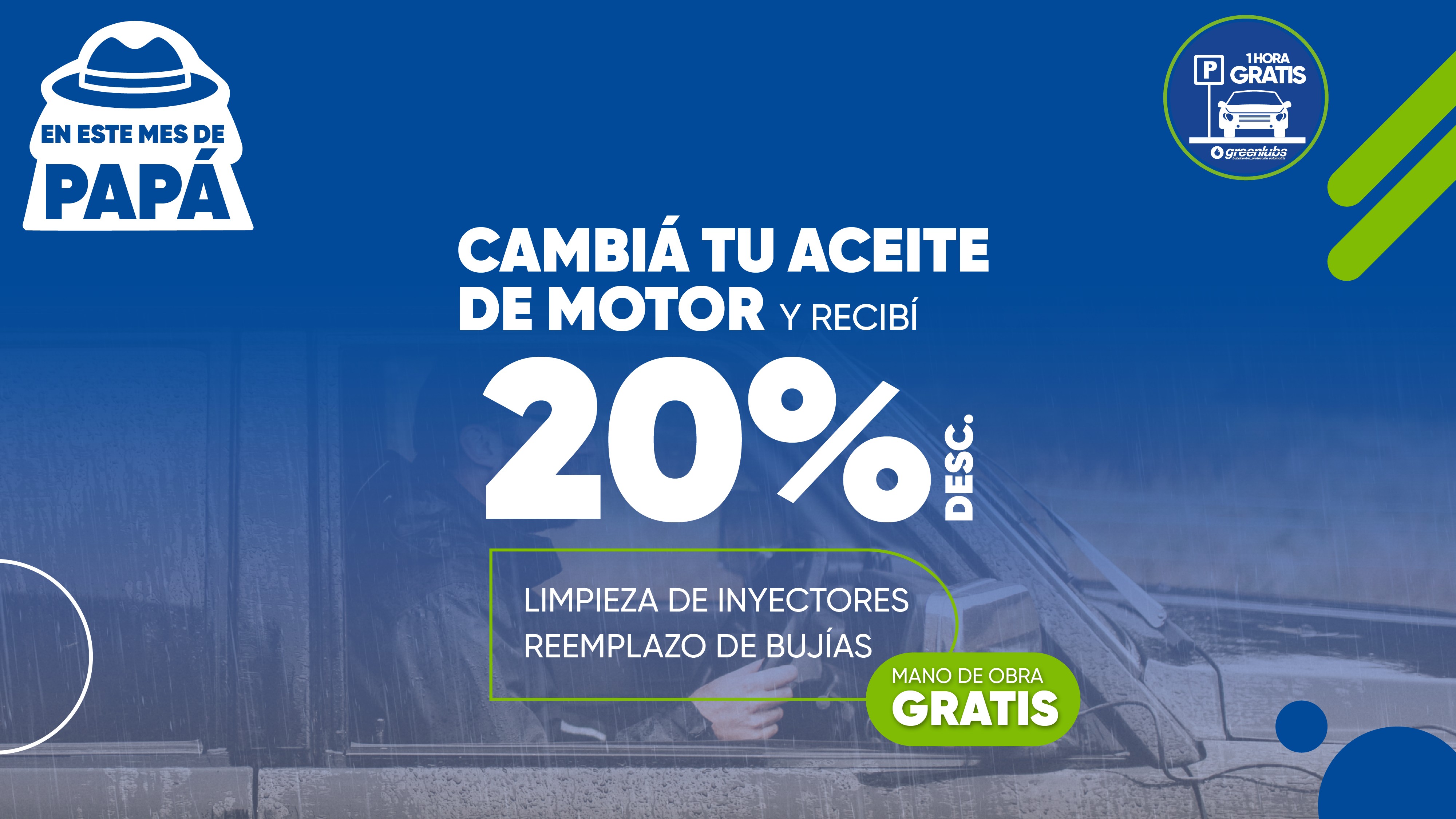 20% de descuento en limpieza de inyectores y reemplazo de bujías al cambiar aceite de motor imagen
